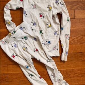 Valentines snoopy Pajama Set